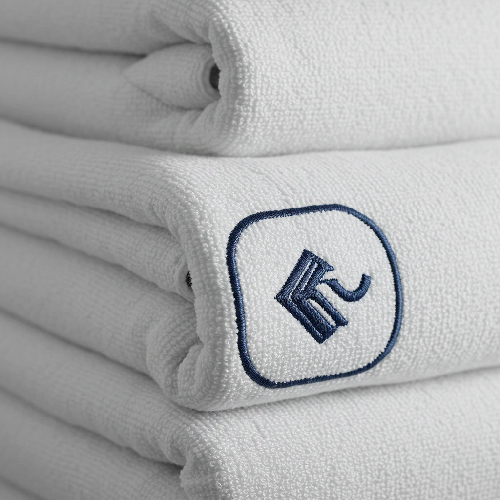 Twój hotel z klasą – ręczniki z indywidualnym haftem.